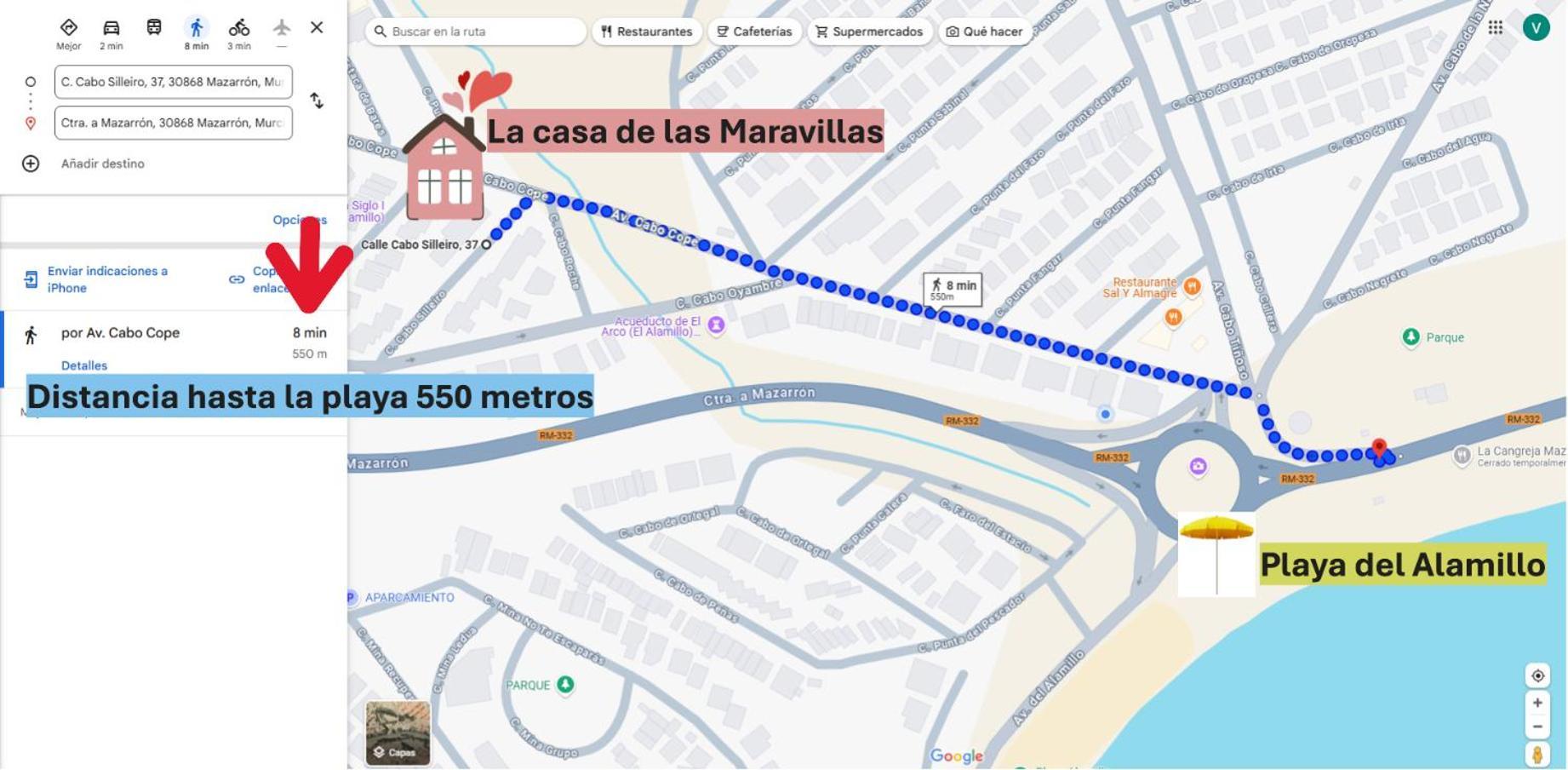 La Casa De Las Maravillas El Puerto de Mazarrón 外观 照片